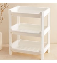 Northcity 3 Katlı Geniş Sepet Organizer Raf Ünitesi 510x205x685 mm