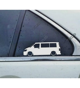 T6 multivan Transporter Kelebek Cam Oto Sticker 2 Adet