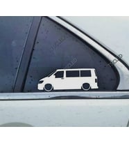 T6 multivan Transporter Kelebek Cam Oto Sticker 2 Adet