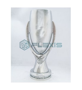 FLEXIS WE MAKE IT POSSIBLE FOR YOU UEFA SÜPER KUPA MAKETİ FIFA  BİREBİR MODEL HEDİYELİK FUTBOL 20 CM