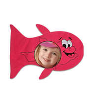 Balık yastık pembe