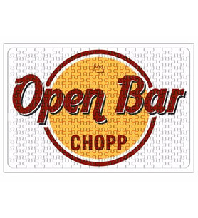 Lion Open Bar Hard Rock Puzzle 240 Parça Yapboz