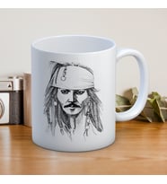 KAPTAN JACK SPARROW BASKILI KUPA BARDAK