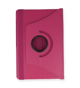 Galaxy P610 Tab S6 Lite 10.4 Kılıf 360 Tablet Deri Kılıf - Pembe