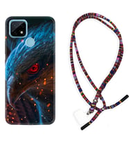 Realme C11 C21 C21Y C25Y C11 2021 Kılıf Boyun Asklı Rasta Silikon Şahin 1756