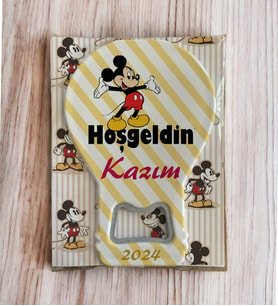 Yenidoğan Bebek Hediyesi Balon Açacak Magnet Baby Shower Hediyesi 30 adet 007
