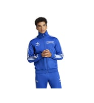 adidas İtaly Beckenbauer Fermuarli Üst Erkek İtalya Futbol Ceketi IU2122 Mavi