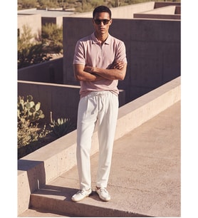 LCW Vision Pembe Polo Yaka Pike Erkek Tişört