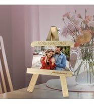 Anneler Günü Fotoğraf Baskılı Ahşap Şovalye Çerçeve Anneye Hediye HK2651