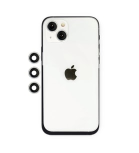 İphone 14 Shine Kamera Lens - Gümüş