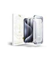 iPhone 15 Pro Uyumlu [2'li Paket] Ekran Koruyucu Kolay Kurulum