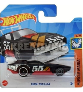 Hot Wheels Tekli Arabalar Count Muscula HKJ51 (Renksiz)