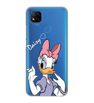 Redmi 9C / Redmi 10A Uyumlu Ördek Desenli Şeffaf Telefon Kılıfı