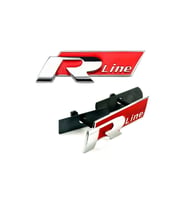 R-line civatalı panjur arması-kırmızı / YACI150