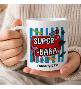 eJOYA Babalar Günü Temalı Kişiye Özel Kupa Bardak 116538