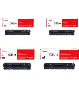 Canon Crg-045hcmyk - Lbp-611cn-lbp-612cdw 2200 Sayfa Renkli Toner (Çok Renkli)