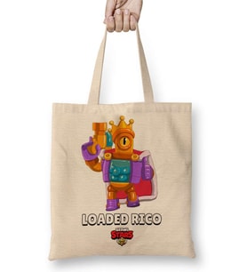 Brawl Stars Loaded Rıco Bez Çanta Uzun Saplı