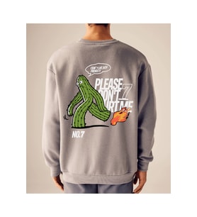 Unisex Oversize No7 Sweatshirt