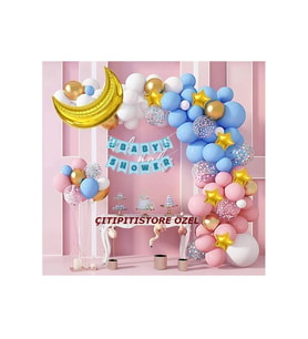 Çıtıpıtıstore Baby Shower Balon Set