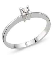 Romeo Pırlanta 0.20 Ct Tektaş Yüzük RM20031 (Çok Renkli)
