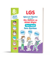 8. Sınıf LGS Din Kültürü ve Ahlak Bilgisi Yeni Nesil Soru Bankası