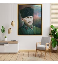 ÇERÇEVELİ ATATÜRK TABLO S532