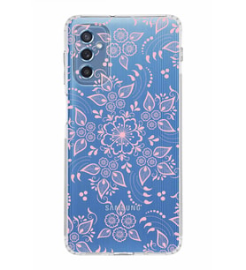 Samsung Galaxy M52  Kamera Korumalı Kapak Nostalji Desen Tasarımlı  Şeffaf  Kılıf