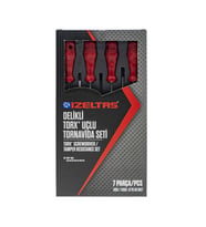 İzeltaş 4776008107 Delikli Torx Uçlu Tornavida Seti 7 Parça