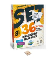 LGS 8. Sınıf Din Kültürü 36 Haftalık Denemeler ve Telefon Standı