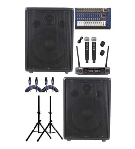 Lastvoice İdeal Plus Paket-2 Okul Tören ve Canlı Müzik Ses Sistemi Seti