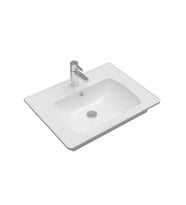 Seramiksan Saturn Flat 60 cm Etajerli Lavabo (Beyaz)
