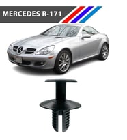Mercedes R-171 SLK Class Davlumbaz Klipsi 100Adetli Paket