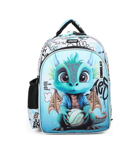 CHIMOLA CUTE DRAGON SIRT ÇANTASI 12" ÇOK RENKLİ (U)