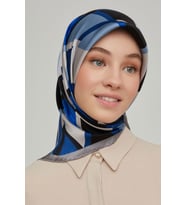 Armine Nostalji Serisi %100 Twill İpek Eşarp 8664D 28