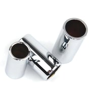 Planet Waves PWCBS-SL Chrome Ptd Brass Slide Std-Lrg  Pürüzsüz - Sustain - Rahat
