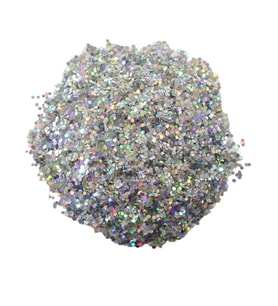 Glitter Sim Epoksi Süsleme Aksesuarı 5 GR  Gümüş