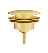 A4514925-Vitra Lavabo Yuvarlak Süzgeci Universal Basmalı - F. Altın