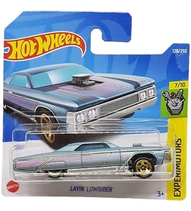 Hot Wheels - Layin´ Lowrider - Experimotors 7/10 - Hcx29 - Short Card - Mattel 2022 (Çok Renkli)