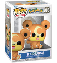 Funko Pop! Oyunlar: Pokemon - Teddiursa - Vinil Koleksiyon Figürü - Hediye Fikri - Resmi Ticari Ürün (Krem)