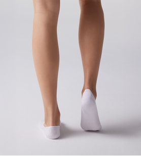 UNISEX 4LU PREMIUM BAMBU SİLİKON DESTEKLİ BABET ÇORAP (Beyaz)