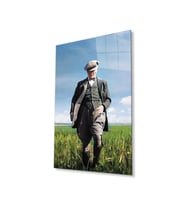 Atatürk Baskılı Cam Tablo 4mm Dayanıklı Temperli Cam (Çok Renkli)
