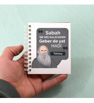 Tolstoy Esprili Mesajlı Not Defteri