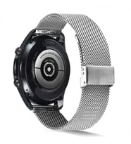 Huawei GT2 46mm Uyumlu KRD-45 22mm Metal Kordon (Gümüş)