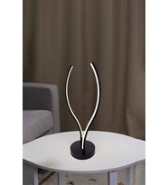 3 Renk Cup 3’lü Çubuk LED Lambader Siyah – Modern Dekoratif Yerden Aydınlatma
