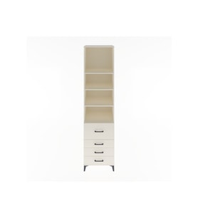 Hyperion Dolap 4 Raflı 4 Çekmeceli 60x44x243 Aytaşı-Aytaşı