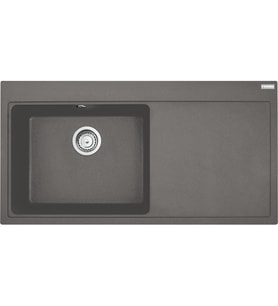 FRANKE MTG 611-100 SAĞ Stone Grey Tezgah Üstü Granit Eviye (Beton Gri)