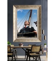 Gümüş Çerçeveli Atatürk Tablo ds460