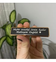 Kişiye Özel USB Şarjlı Sürgülü Çakmak