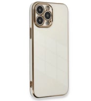 iPhone 15 Pro Kılıf Volet Silikon - Beyaz