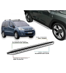 CITROEN BERLİNGO 2 2008 2009 2010 2011 2012 2013 2014 2015 2016 2017 2018 YAN BASAMAK